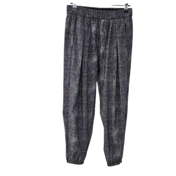 Lululemon Rollin' With My Omies Pant Burlap Texture Black Dune, Pull On, Size 4 - Picture 1 of 11